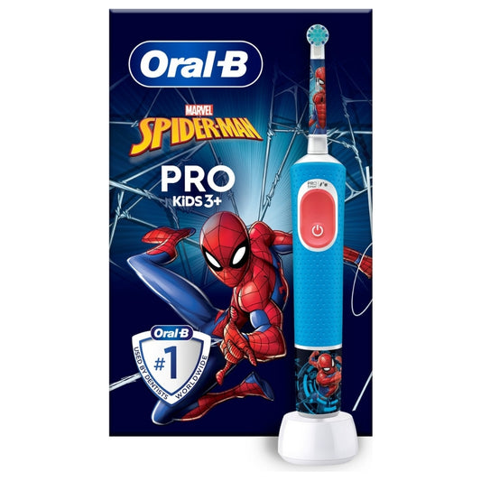 Oral-B Spiderman Kids Rechargeable/Electric Toothbrush D100