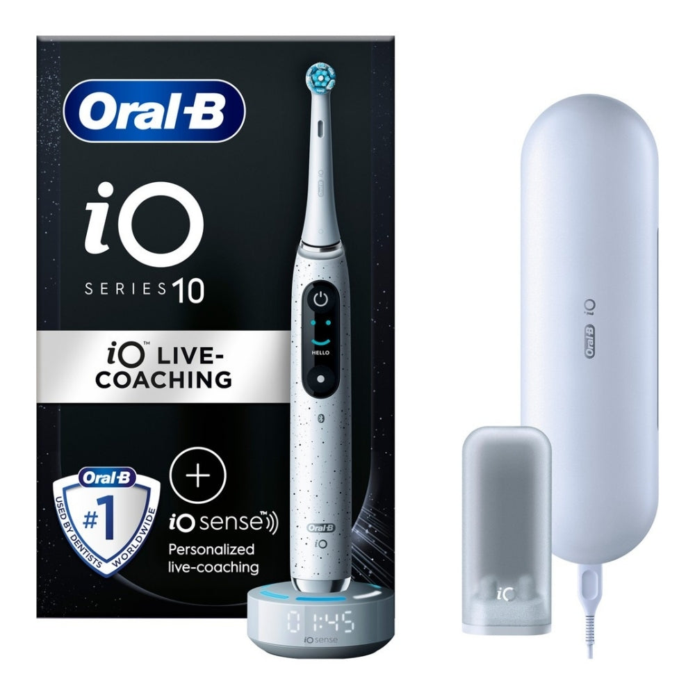 Oral-B iO 10 Rechargeable Toothbrush - Stardust White